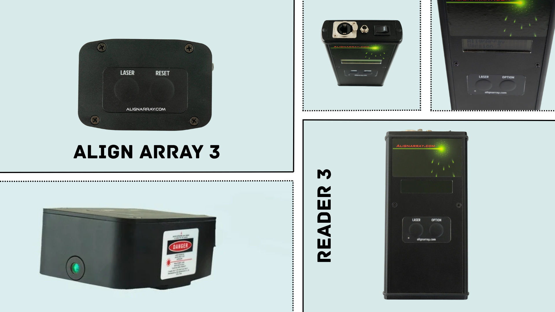 Alineación - Align Array 3 & Reader 3 - main news