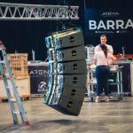 La Raíz - Navarra Arena - flown line array