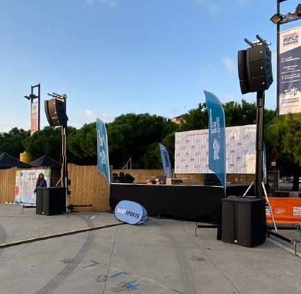 Amate Audio X12CLA - JK18WA2 subs - live photo