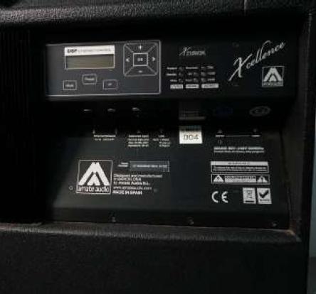 Amate Audio X210 - back side