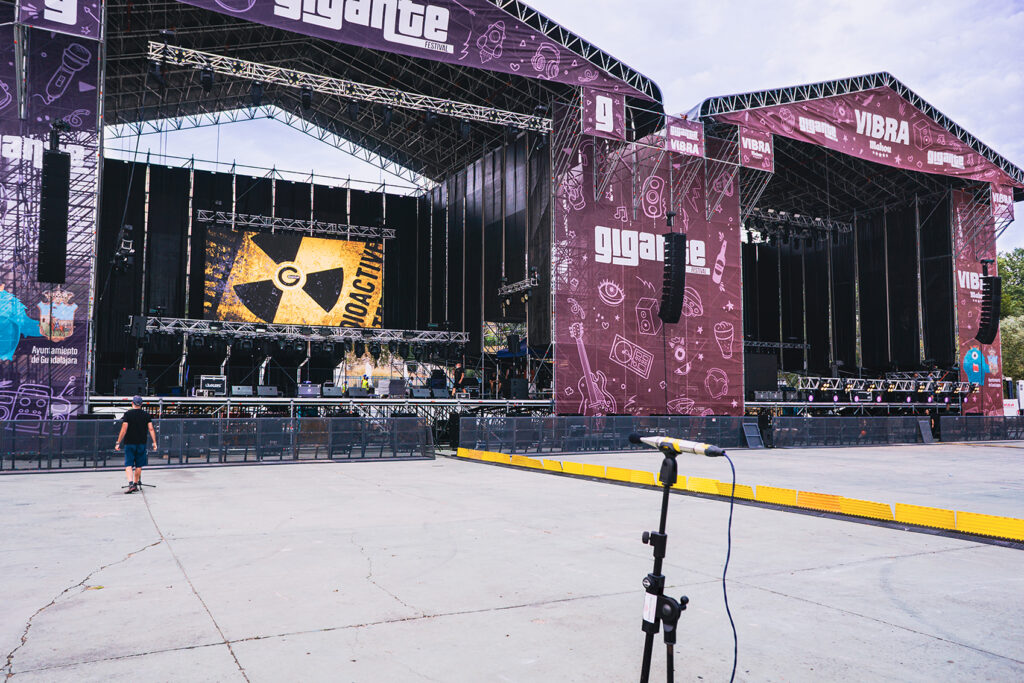 Festival Gigante 2025 - measurement mic