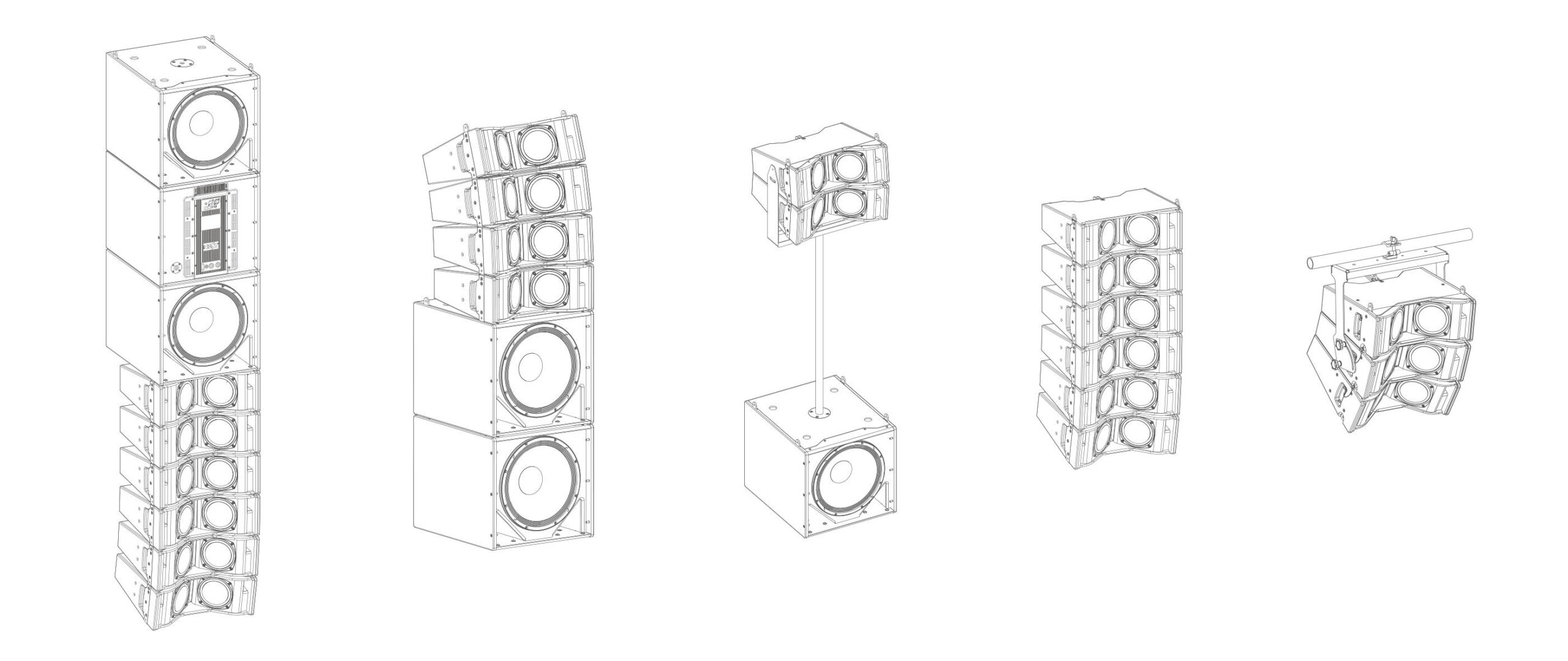 LA26 & LAs15A - system application