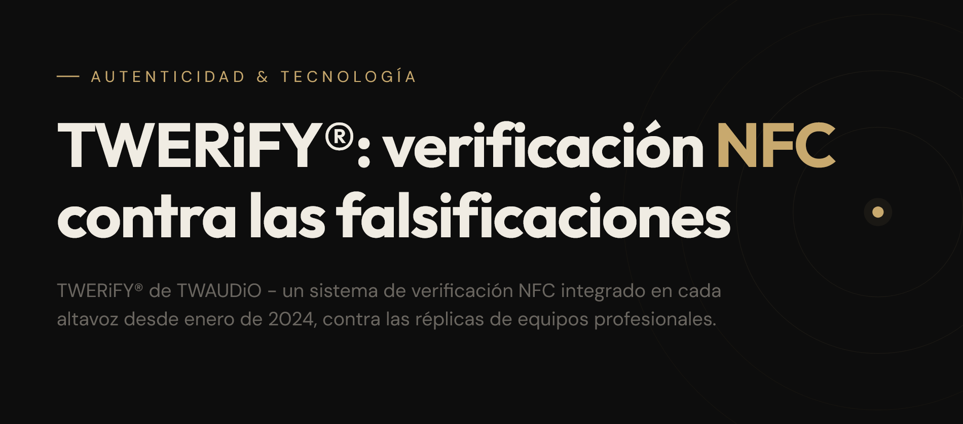 TWERiFY®_twaudio