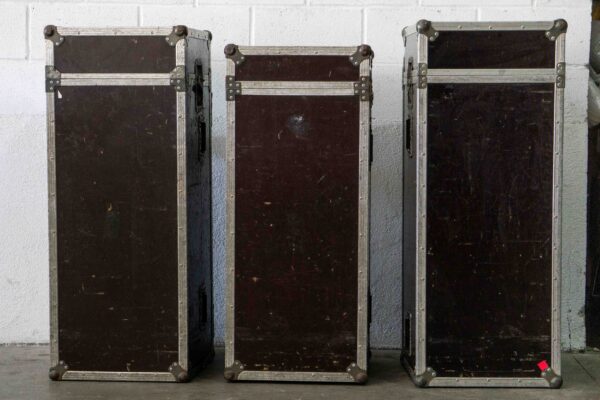 Flightcase para pies de micrófono